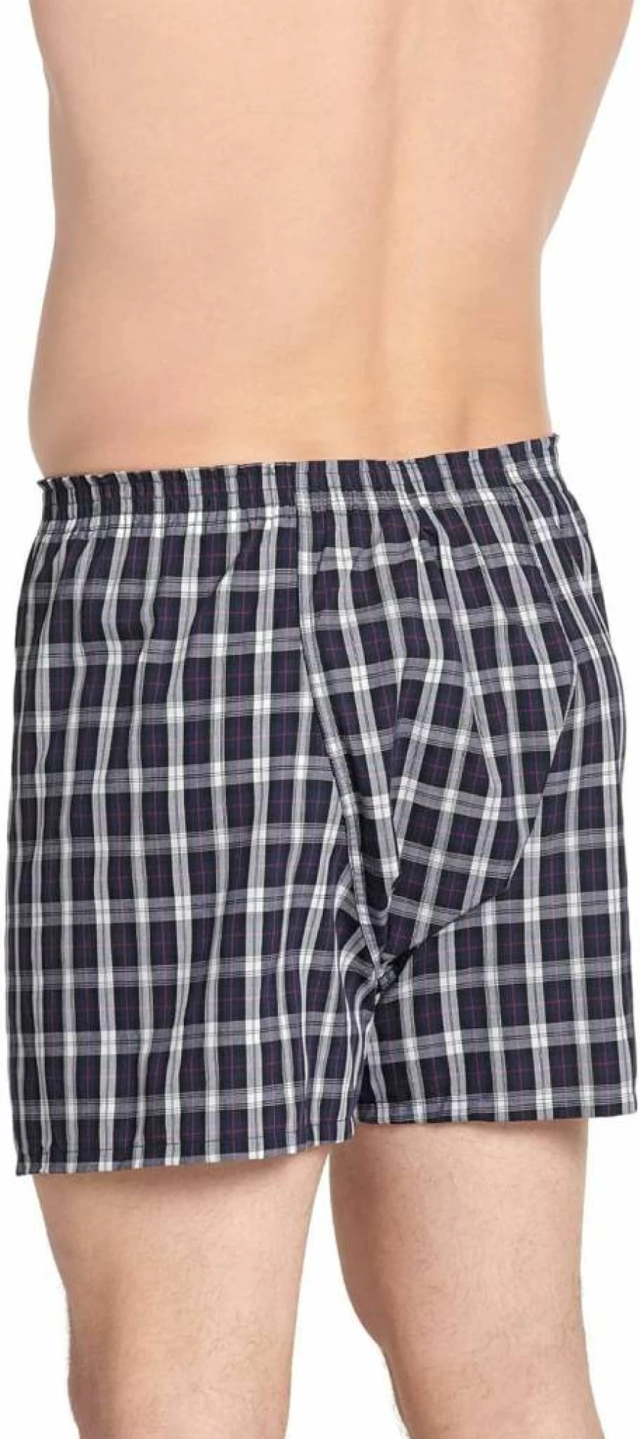 Jockey Men's Cotton Classics 5-Inch Boxer Briefs - 6 Pack Multipack Underwear for Comfort & Support